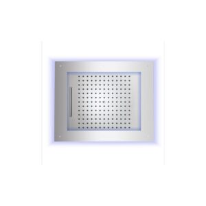 HI0925000021016 Soffione per controsoffitto getti pioggia e cascata oro 600X500 FRAME/2  BOSSINI