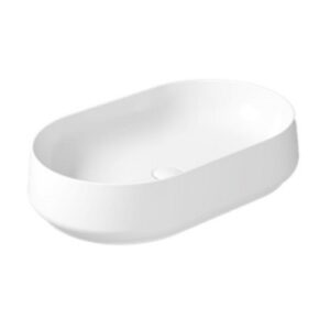 LAC7043TL Lavabo in ceramica ovale 70x44x15 TERRA LUCIDO COLAVENE