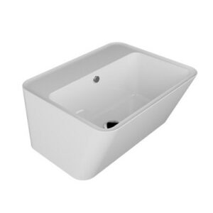 LAW5040N Lavabo senza foro per rubinetteria 50x40xh25 Wynn NERO MATT COLAVENE