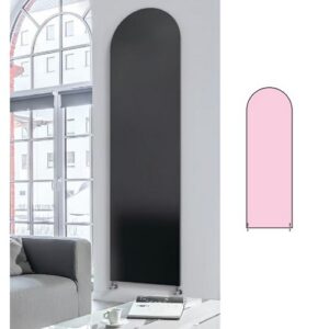 LGLH 167-54 PIASTRA LOGGIA con tubi sul retro 167-54cm BREM