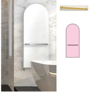 LOGGIA-T 137-54 Scaldasalviette Loggia bianco 137-54cm timeless BREM