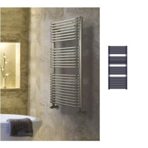 M-CROM 120-50 Scaldasalviette MAHN cromato 120-50cm BREM