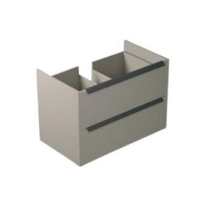 MCC1000BM Mobile bagno per lavabo con 2 cassetti 99x45,5xh54,5 Camaleo BIANCO TALCO COLAVENE