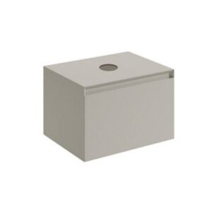 MSC6046PM Mobile bagno sospeso per lavabo 59,5x45,5xh32,5cm Camaleo PIOMBO MATT  COLAVENE