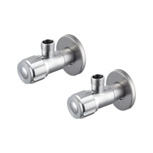 P000148AC005 SET N.2 RUBINETTI ARRESTO TONDI 1/2" C/FILTRO ACC. VEMA