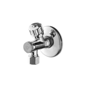 P000148B0010 RUBINETTO ARRESTO TONDO 1/2" CROMO VEMA