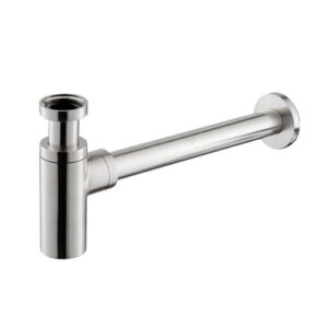 P000459C0020 SIFONE PER LAVABO 1"1/4 "T1" CROMO SPAZZOLATO VEMA