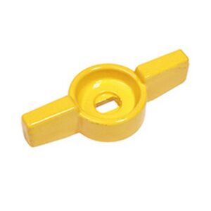 P31FGY013 Maniglia a farfalla gialla valvole a sfera 3/4"- 1" - 1 1/4" GIACOMINI