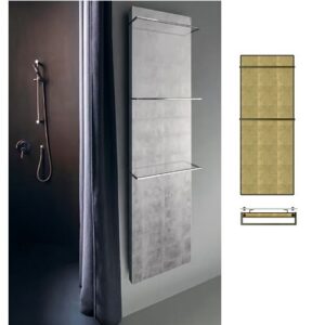 PLATT FA 133-50 Scaldasalviette argento Platt 133-50cm BREM