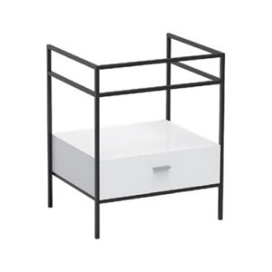 QSV4551VM Struttura portalavello con cassetto 45x50xh73 Volant VISONE MATT COLAVENE