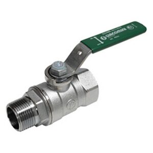 R254WX055 R254WL Valvola a sfera, attacchi F-M, maniglia a leva 1" GIACOMINI