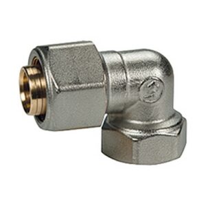 R563MX120 Raccordo curvo 90° filettato femmina 1" x (26 x 3) GIACOMINI