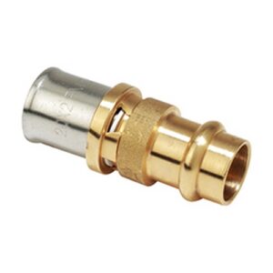 RM103Y112 Raccordo diritto multipinza e attacco tubo rame 16 x 2 - Ø12 GIACOMINI