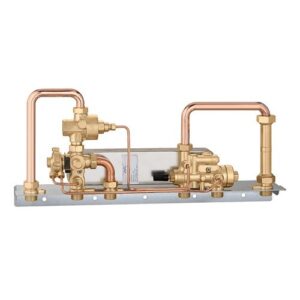 SATK15325 ABC Satellite di utenza pensile meccanico per impianti ad alta temperature con primario a bassa temperatura CALEFFI