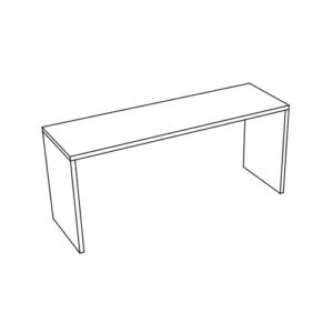 SMART3MBM Mobile lavanderia componibile per inserimento 3 moduli 210x91 SmartTop BIANCO TALCO COLAVENE