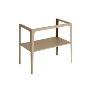 STC8046N Struttura portalavello con ripiano per lavabo Camaleo 80 NERO MATT COLAVENE