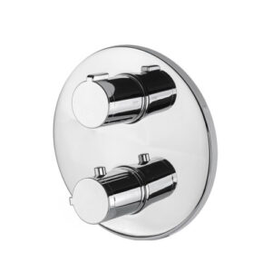 V08110B0010 MISCELATORE TERMOSTATICO AD INCASSO WELLNESS TONDO CROMO VEMA