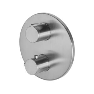 V08115AC005 MISCELATORE TERMOSTATICO AD INCASSO WELLNESS TONDO ACCIAIO INOX VEMA