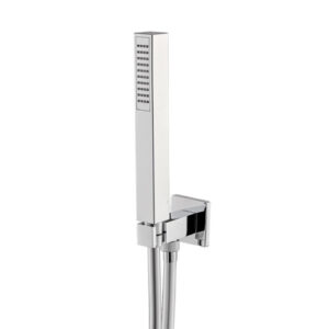 V08133B0010 GRUPPO PRESA ACQUA QUADRA ECO CON FLESSIBILE PVC CROMO VEMA