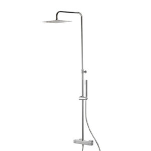 V08231B0010 COLONNA DOCCIA CON SOFFIONE QUADRO L250 TERMOSTATICA VEMA