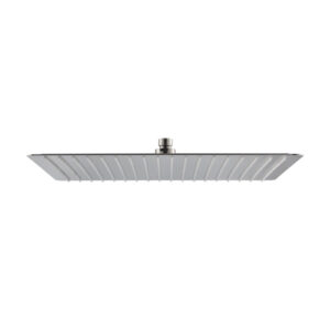 V08259AC005 SOFFIONE QUADRO 400 H2 SENZA BRACCIO ACCIAIO INOX VEMA
