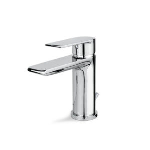 V16010B0010 RUBINETTO MISCELATORE LAVABO CON SALTERELLO TIMEA CROMO VEMA