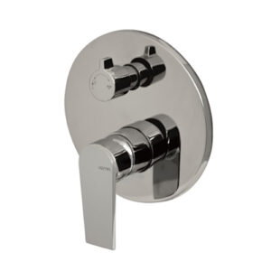 V16142B0010 MISCELATORE INCASSO VASCA CON DEVIATORE MECCANICO TIMEA CROMO VEMA