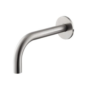 V17054AC005 BOCCA LAVABO PARETE 15cm TIBER STEEL ACCIAIO INOX VEMA