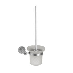 V17340AC005 PORTA SCOPINO COMPLETO A MURO ACCIAIO INOX VEMA