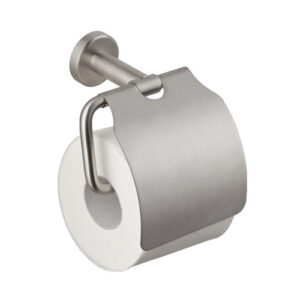 V17355AC005 PORTA ROTOLO A MURO CON COPERCHIO ACCIAIO INOX VEMA