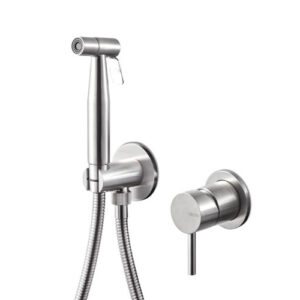 V17405AC005 SET MISCELATORE E DOCCINO BIDET ACCIAIO INOX VEMA