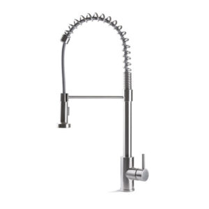 V18030AC005 RUBINETTO MISCELATORE LAVELLO SEMIPROFESSIONALE ACCIAIO INOX VEMA