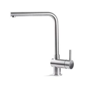 V19022AC005 RUBINETTO MISCELATORE LAVELLO CANNA L ACCIAIO INOX VEMA