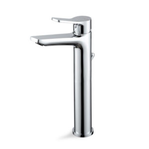 V22020B0010 RUBINETTO MISCELATORE LAVABO ALTO CON SALTERELLO PARANA' CROMO VEMA