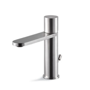 V29010AC005 RUBINETTO MISCELATORE LAVABO CON SCARICO VENY STEEL ACCIAIO INOX VEMA