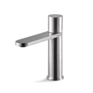 V29011AC005 RUBINETTO MISCELATORE LAVABO SENZA SCARICO VENY STEEL ACCIAIO INOX VEMA