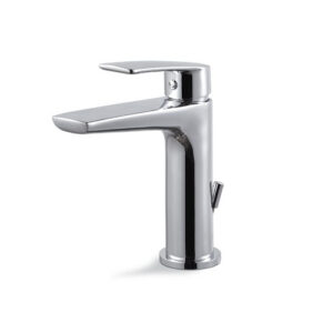 V30010B0010 RUBINETTO MISCELATORE LAVABO CON SALTERELLO SERIE OTEN CROMO VEMA