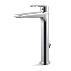 V30020B0010 RUBINETTO MISCELATORE LAVABO ALTO CON SALTERELLO SERIE OTEN CROMO VEMA