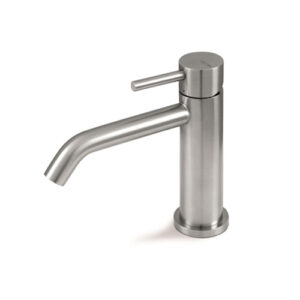 V32011AC005 RUBINETTO MISCELATORE LAVABO SENZA SCARICO OTAGO ACCIAIO INOX VEMA