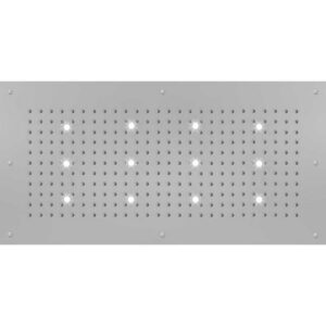 WI0382000030216 Soffione per controsoffitto rettangolare 12 Led blu 1000X500 DREAM FLAT BOSSINI