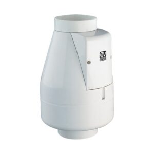 10904 Aspiratore centrifugo da cappa, installazione IN-LINE Ø 100mm 
AXIAL K VORTICE