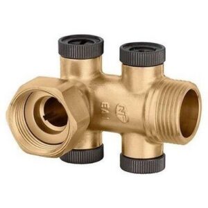 304644 Valvola di ritegno Tipo EA corpo in ottone DN15 3/4'' Fx3/4"M CALEFFI