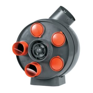 12103 Unità VMC centralizzata a singolo flusso, versione ad efficienza aumentata, 5 attacchi Ø 80mm  + 2 Ø 125 mm VORT PENTA HCS 
VORTICE - immagine 1