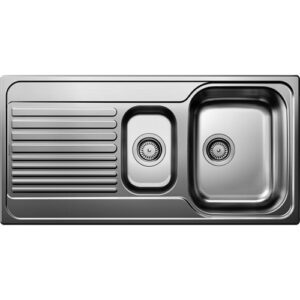 1316495 Lavello acciaio inox naturale 982x482 mm TIPO 6 S Vasca Dx BLANCO