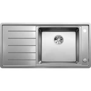 1521011 Lavello sopratop e filotop inox con fascia miscelatore 976x476 mm ANDANO XL 6 S-IF Vasca Dx BLANCO - immagine 1