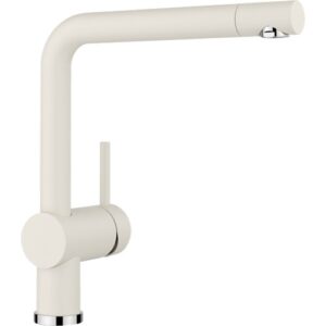 1526961 Miscelatore a canna alta LINUS Soft White BLANCO