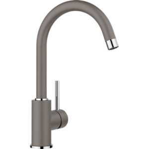 1526965 Miscelatore a canna alta  MIDA Grigio Vulcano BLANCO