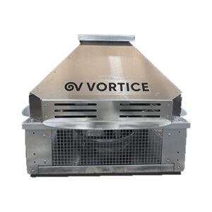 15278 Aspiratore centrifugo industriale compatto da tetto a scarico radiale monofase SLIMROOF 500 T ES VORTICE