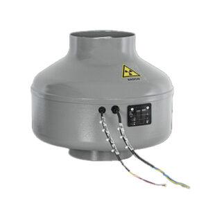 16281 Aspiratore centrifugo/assiale sistema RADON per installazione in condotti CA-RM 200 ES VORTICE