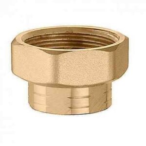 165002 Bocchettone femmina con calotta mobile 1 1/2" F x 1" F  CALEFFI